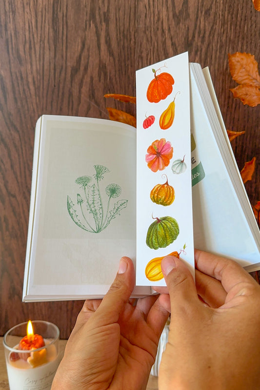 Marque-page Citrouilles en folie