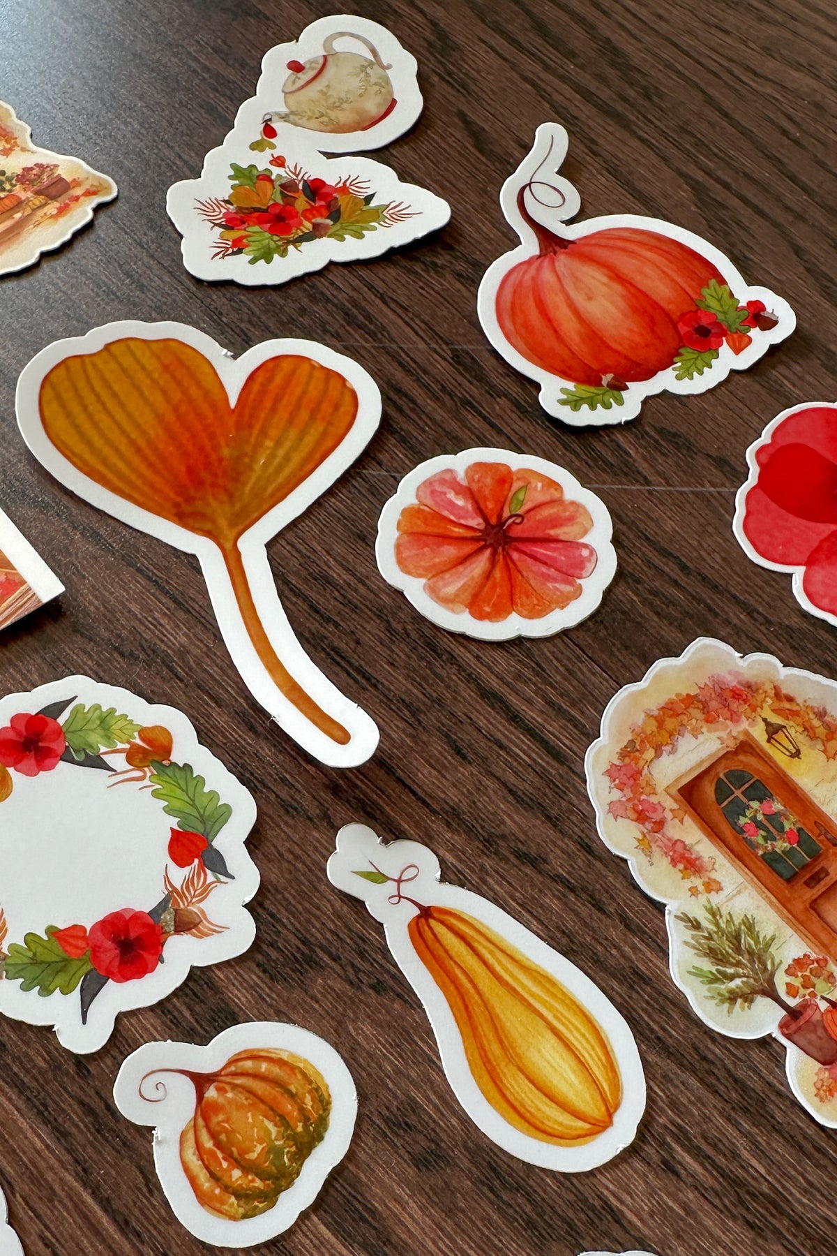 Sticker Douce citrouille