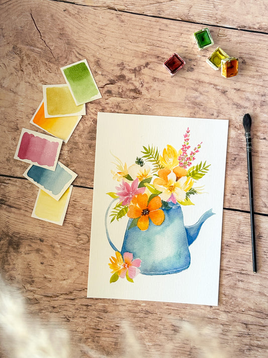 L'arrosoir Fleuri