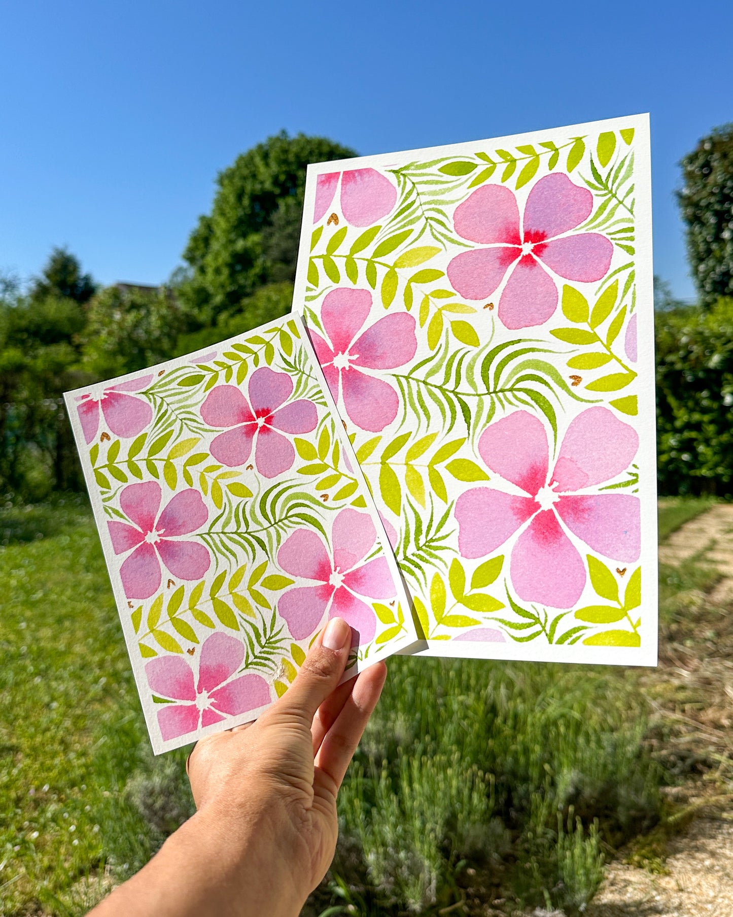 Fleurs Mauves