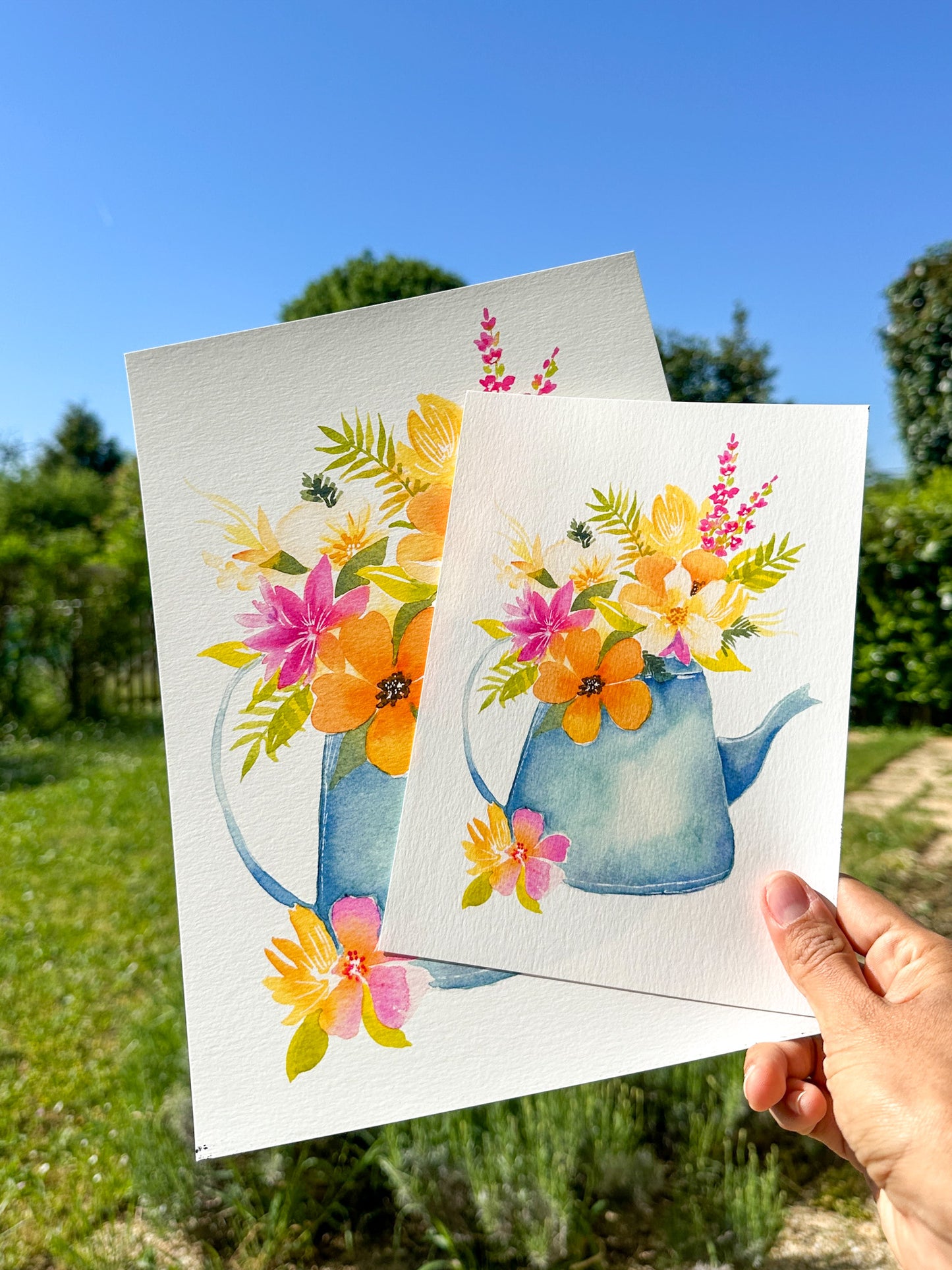 L'arrosoir Fleuri