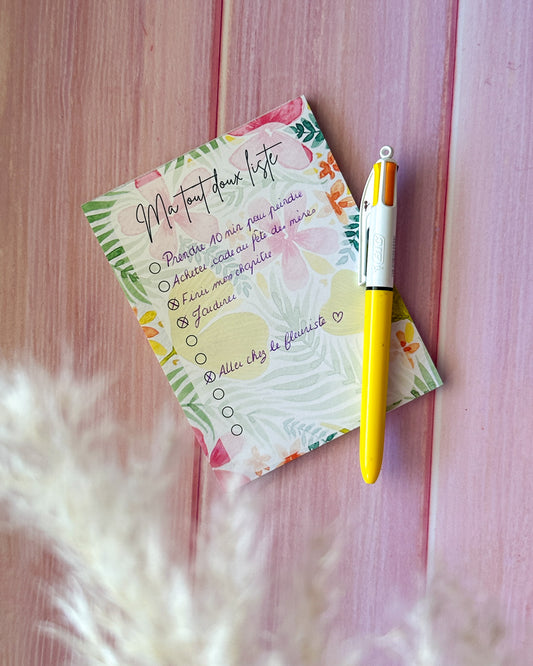 Bloc-notes "Tout doux liste"