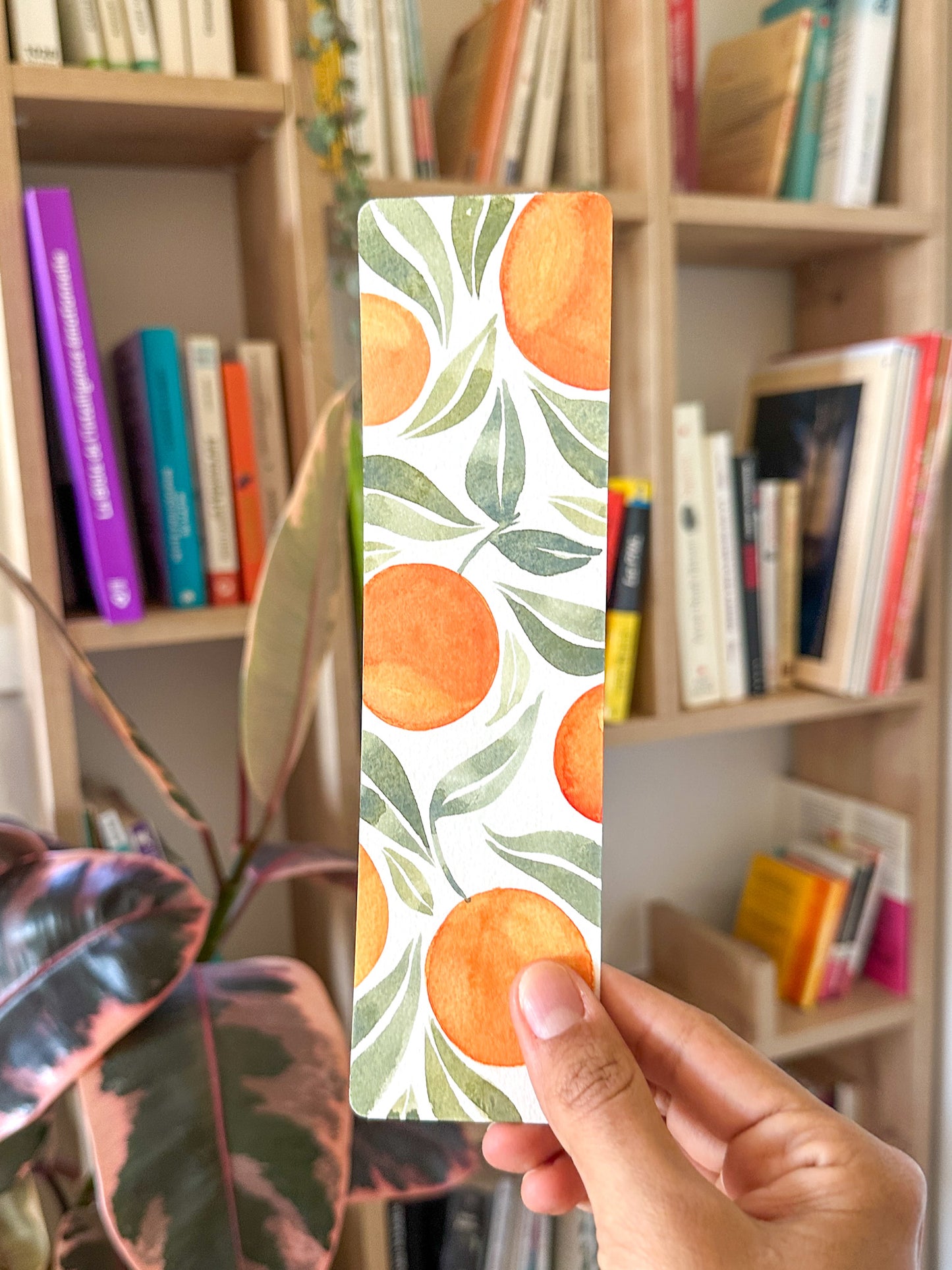 Marque-pages original : Oranges