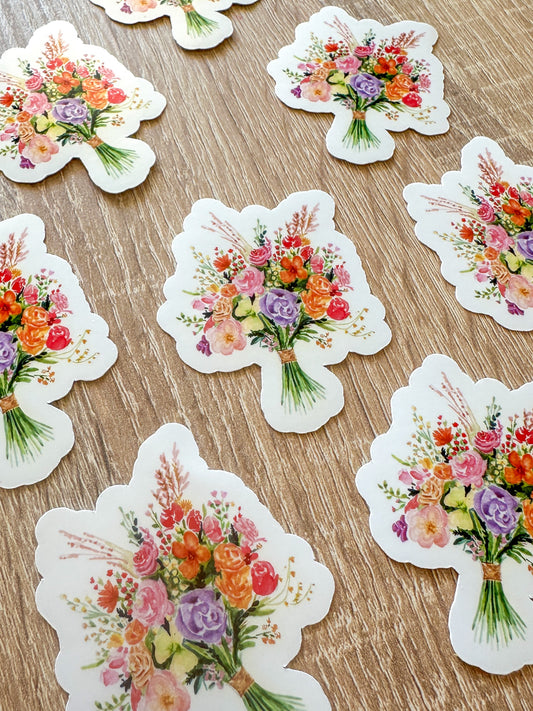 Sticker grand bouquet