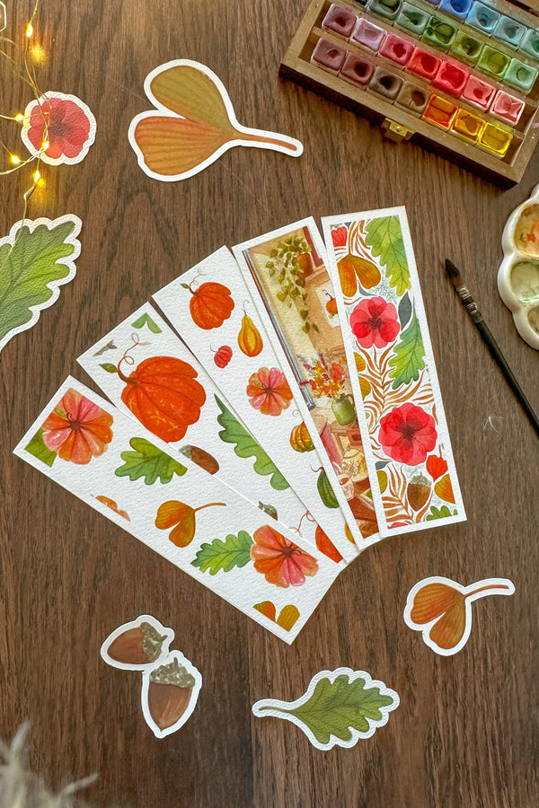 Marque-pages d'automne