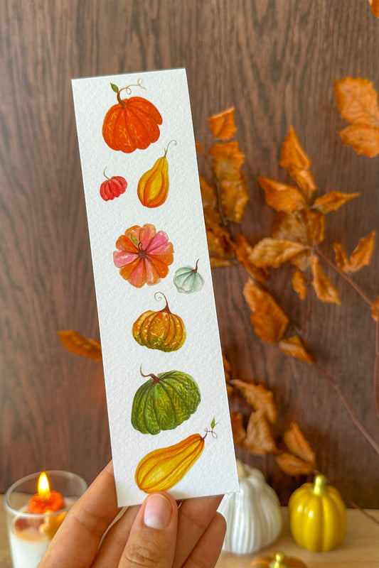 Marque-page Citrouilles en folie