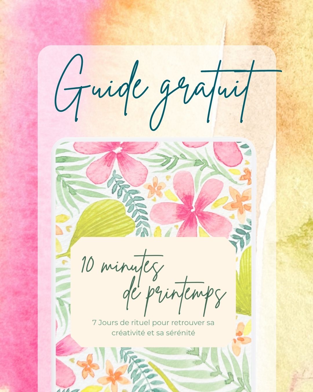 Ebook Gratuit - 10 minutes de printemps 🌸