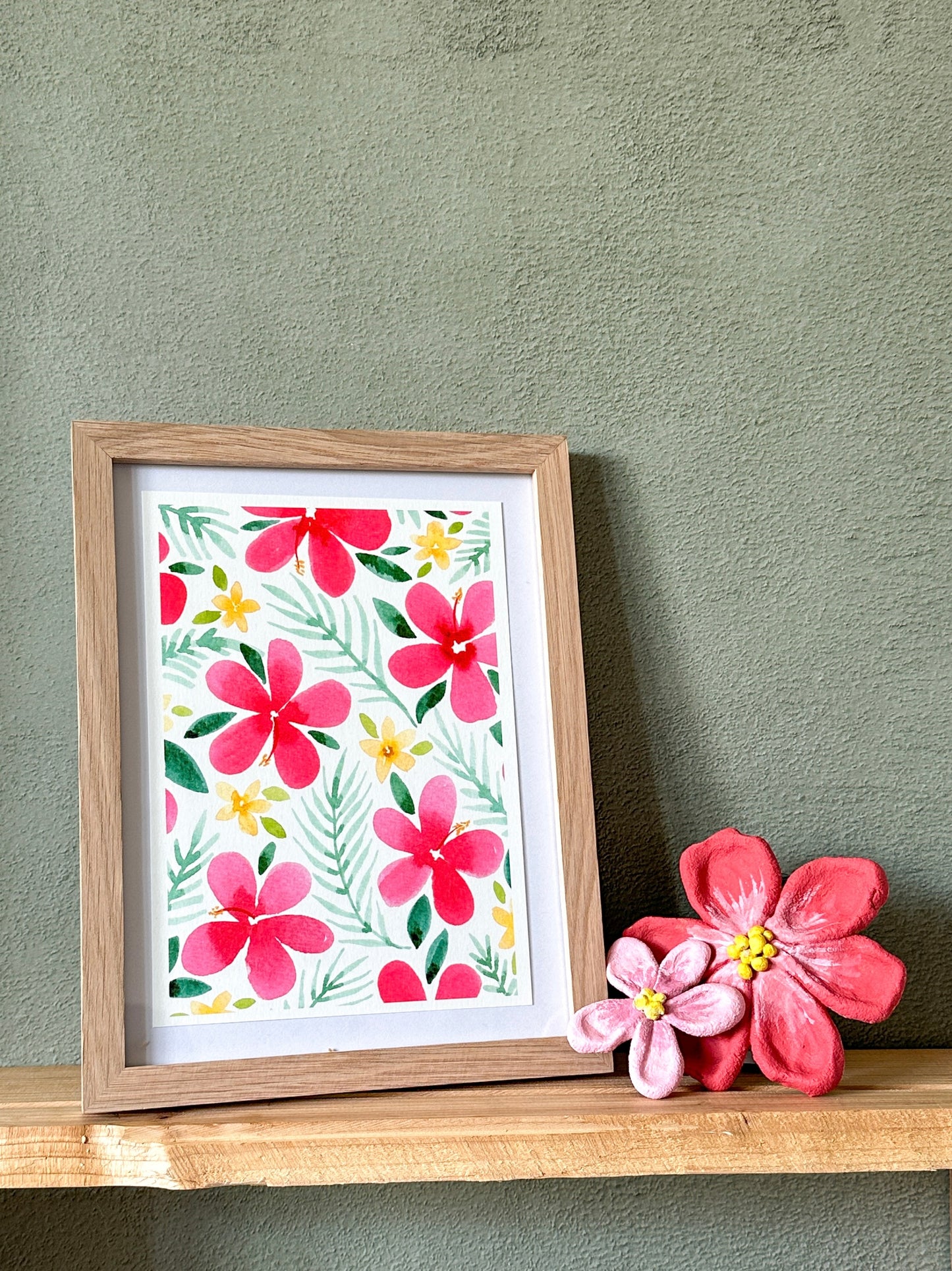 Fleurs fushia