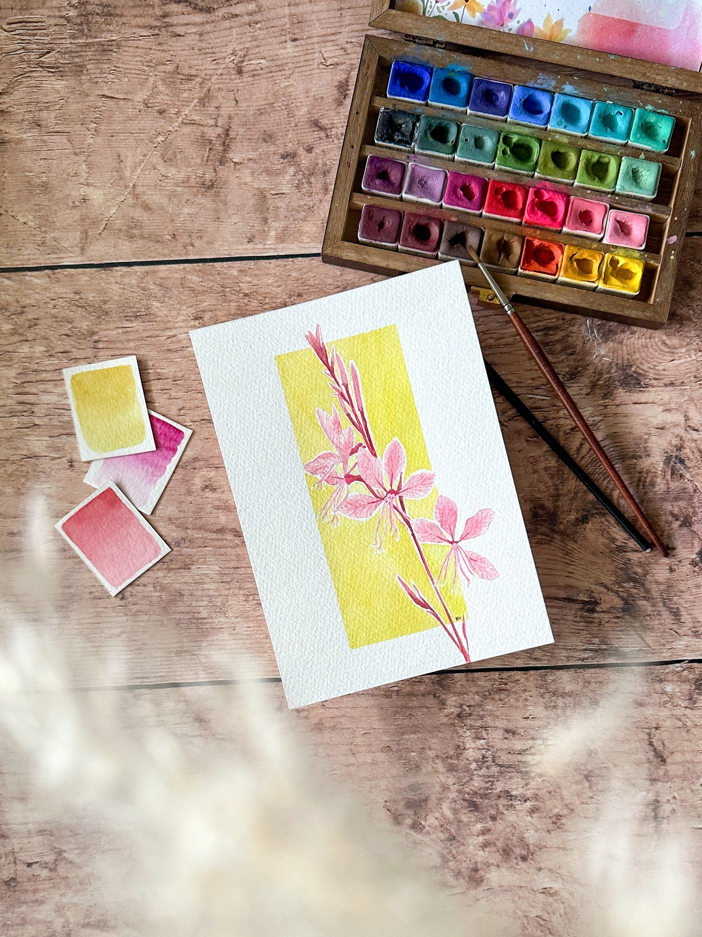 Aquarelle Originale : Gora