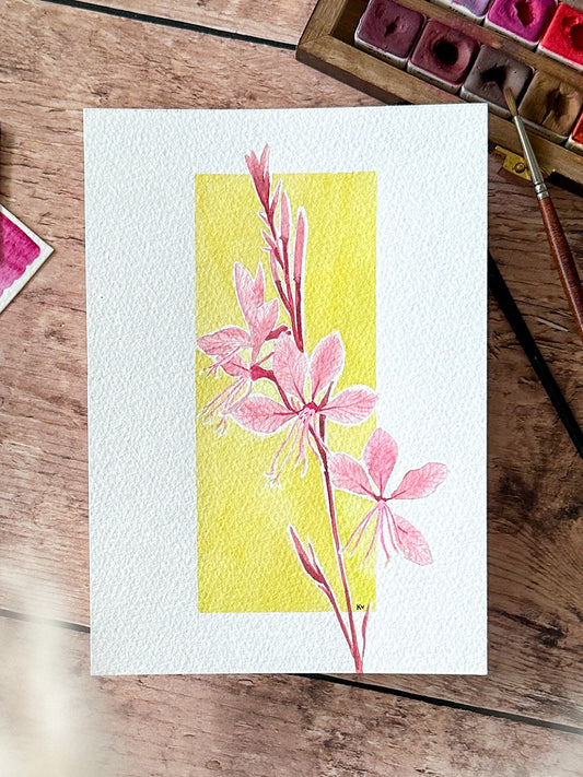 Aquarelle Originale : Gora