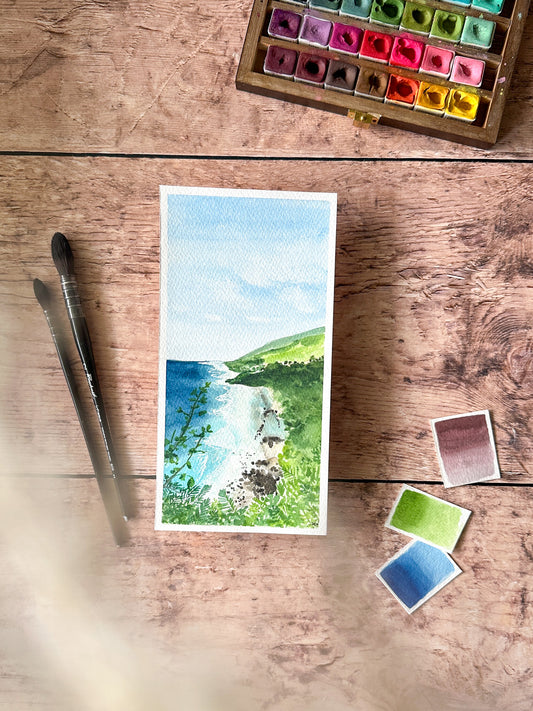 Aquarelle Originale : Grande Anse