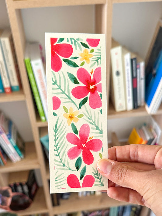 Marque-pages : Hibiscus