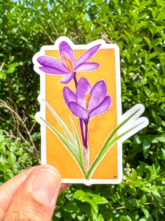 Sticker crocus