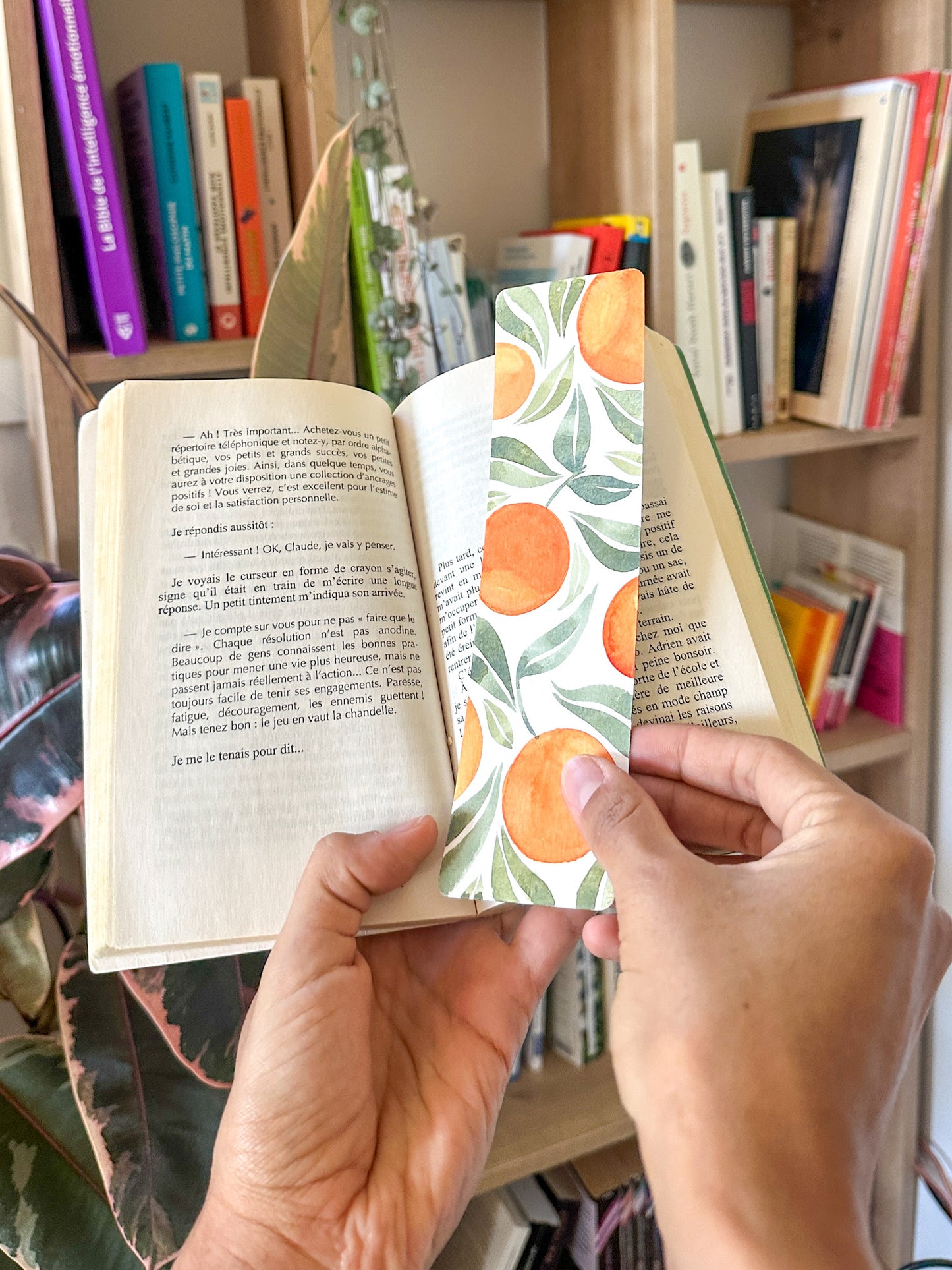Marque-pages original : Oranges
