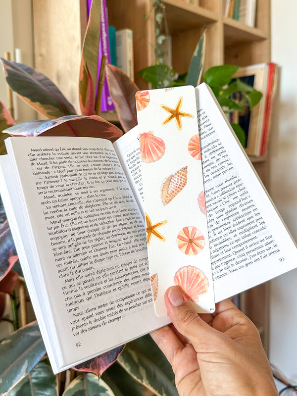Marque-pages original : Coquillages